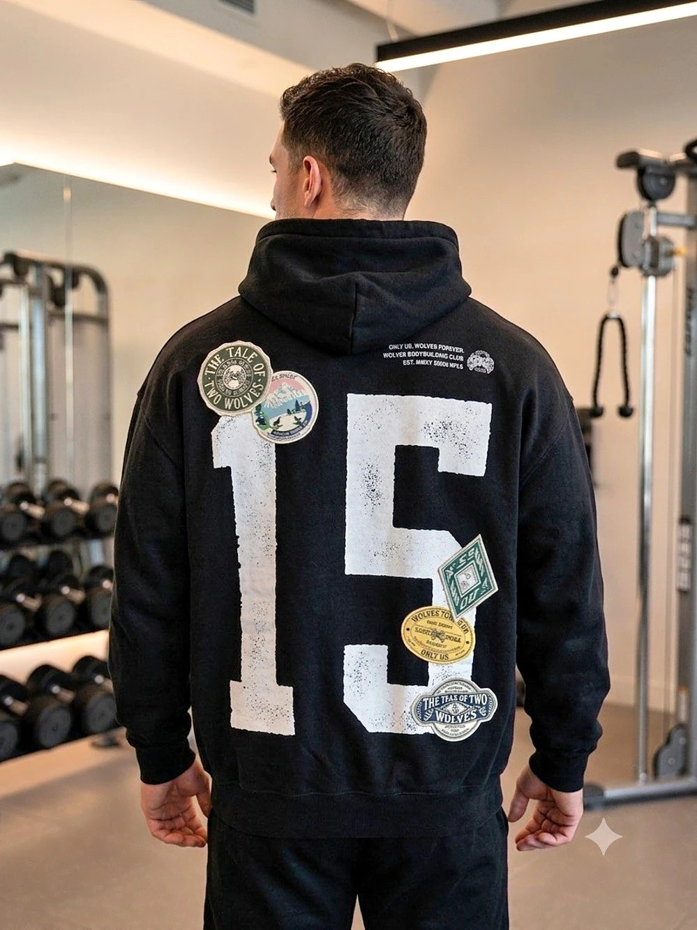 Darc Sport RARE Patch Hoodie NWT